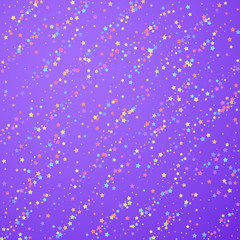 Festive confetti. Celebration stars. Colorful star