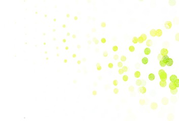 Light Green, Red vector template with circles.