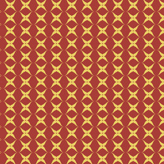 modern stylish seamless vector pattern in yellow and red texture. repeating geomatric texture.