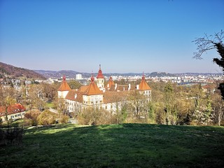 Graz Panorama Blick von oben