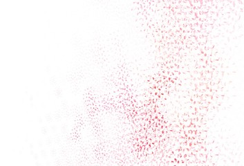 Light Red vector backdrop with dots.