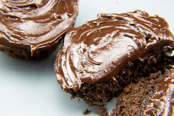 Milk Chocolate Muffin Cupcake