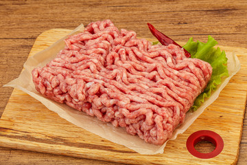 Minced meat - pork and beef