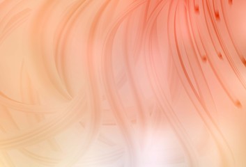 Obraz premium Light Orange vector blurred pattern.