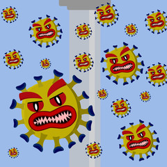 Corona virus or COVID-19 is virus pandemic in the worldwide