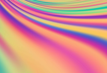 Light Yellow vector abstract blurred layout.