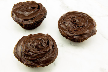 Milk Chocolate Muffin Cupcake
