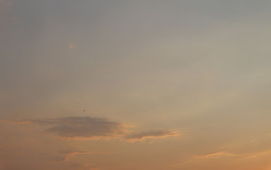       colorful sky and sunset for background.