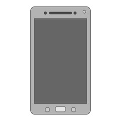 smart phone isolated on white background