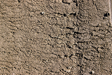 
Sand texture with bully after tractor bucket
