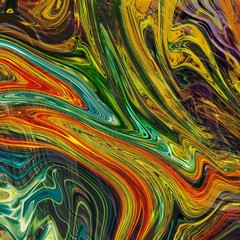 Futuristic abstract colorful smoke background with lines