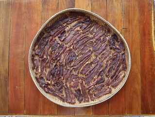 Sun-dried beef can be kept for several days.
