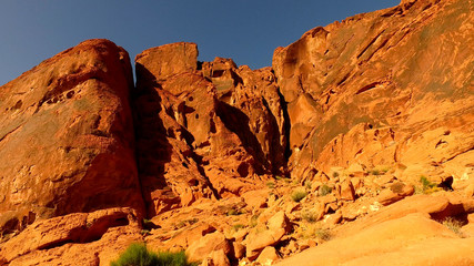 Awesome landscape in the Valley of Fire