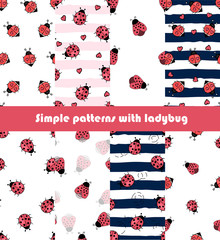 seamless pattern with hearts