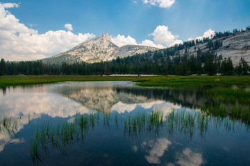 Fototapeta na wymiar Beautiful view of mountains, Yosemite National Park