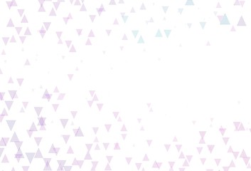 Light Pink, Blue vector pattern with polygonal style with circles.