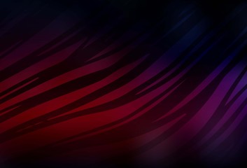 Dark Pink, Red vector blurred and colored pattern.
