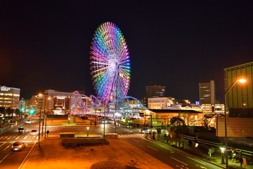 横浜 みなとみらい　夜景
