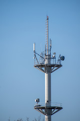 cell phone antenna tower, Bruges, Belgium