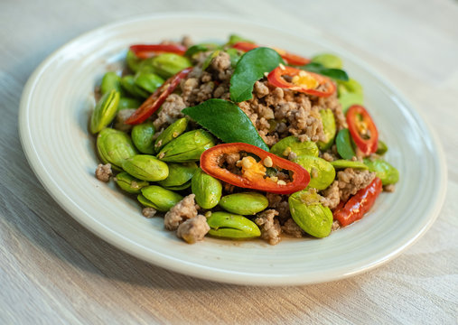 Fried Pork Thai Southern Food Style