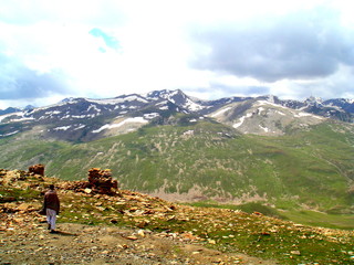 Obraz premium hiking in the mountains