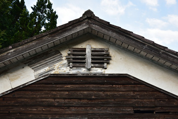 日本の岡山の古くて美しい建物