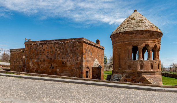 Ahlat, Bitlis - Turkey. Emir Bayindir Cupola ( Kumbet ) in Ahlat.