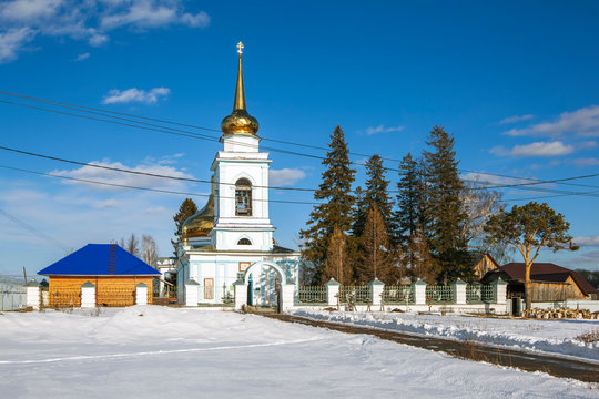 Church of Peter and Paul. City Talitsa, Sverdlovsk region. Russia