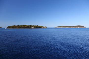 Landscapes of islands in Croatia © moniadk