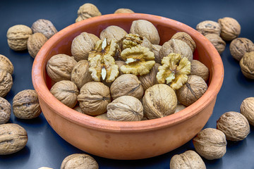 health store and winter fruit walnut