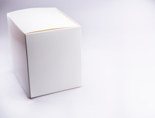 Cardboard shipping boxes isolated against a white background 