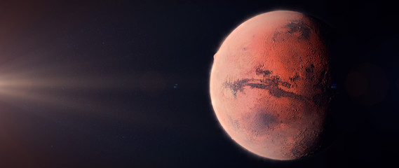 Mars 10K 3d render