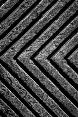 Black pattern floor background and texture