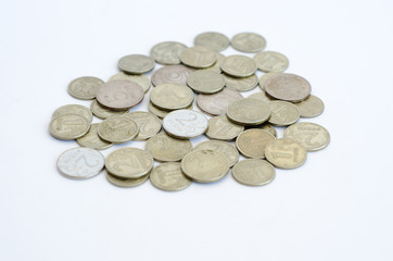 pile of coins