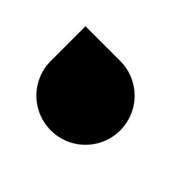 Ink, rain or water drop icon design
