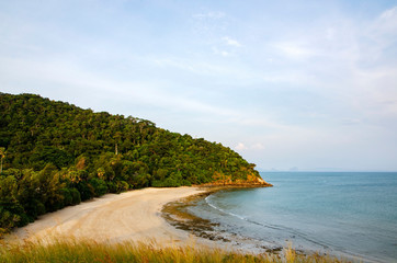 Dramatic sunset   in Thailand