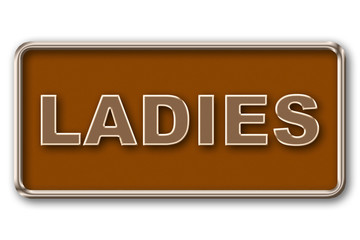 Ladies door badge