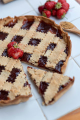 Crostata di fragole