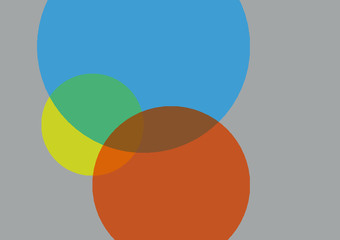 Circle Geometry Colorful Composition Shape Wallpaper Background Illustration