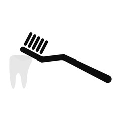 tooth brush logo