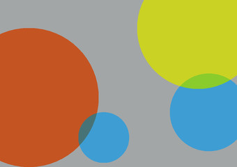 Circle Geometry Colorful Composition Shape Wallpaper Background Illustration