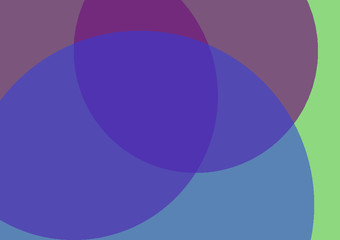 Circle Geometry Colorful Composition Shape Wallpaper Background Illustration