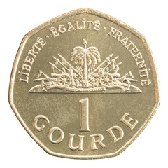 Haitian gourde coin
