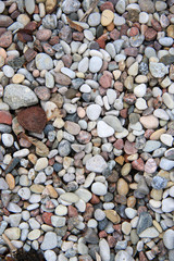 pebbles on the beach background