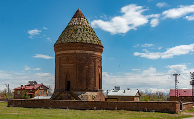 Ahlat, Bitlis - Turkey. Usta Sakirt  Cupola ( Ulu Kumbet ) in Ahlat.