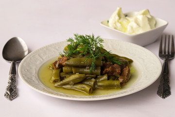 Turkish Food Olive Oil Dill / Olive Oil Broad Beans / Broad bean meal.