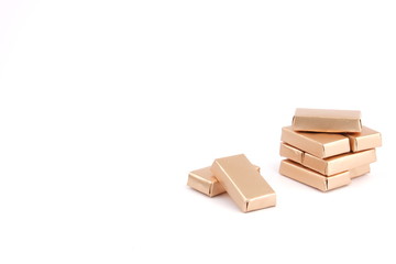 Chocolate, chocolates on a white background