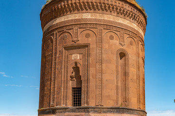Ahlat, Bitlis - Turkey. Usta Sakirt  Cupola ( Ulu Kumbet ) in Ahlat.