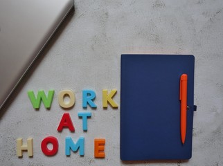 layout on the topic of remote work