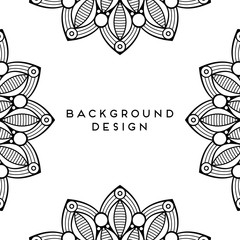 luxury ornamental mandala design background